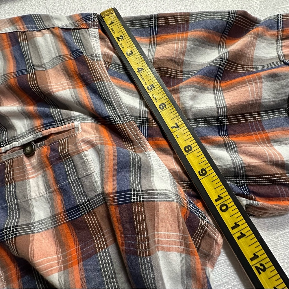 Dakota Grizzly Casual Men's Short Sleeve Button-up Plaid Shirt XXL - Picture 6 of 10